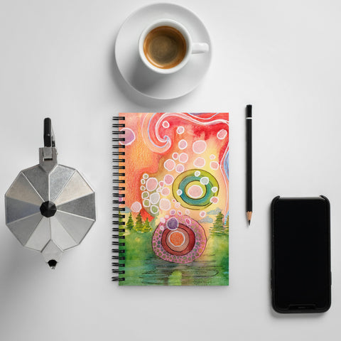 Spiral notebook - Abstract #0507