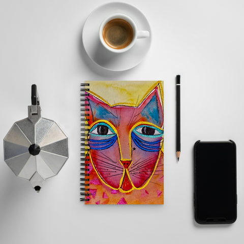 Spiral notebook - Egyptian Cat